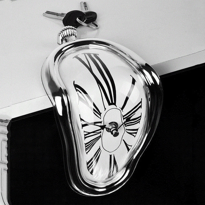 Modern Design Surrealist Salvador Dali Style Wall Clock