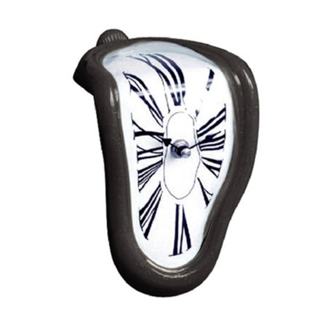Modern Design Surrealist Salvador Dali Style Wall Clock