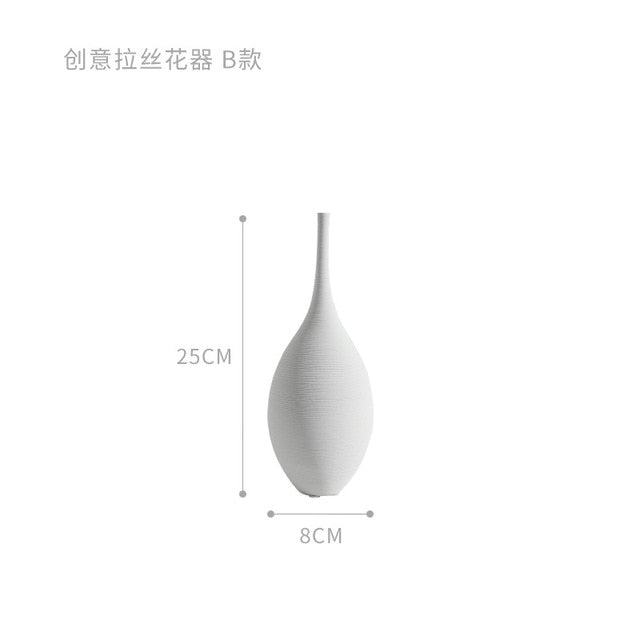 Modern Minimalist Handmade Art Zen Vase