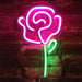 USB Rose Flower LED Sign - LuxVerve