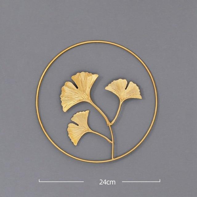 Leaf Shape Iron Art - LuxVerve