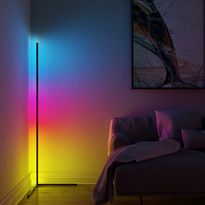 EP LIGHT 55 RGB Corner LED Floor Lamp Ambient Lighting