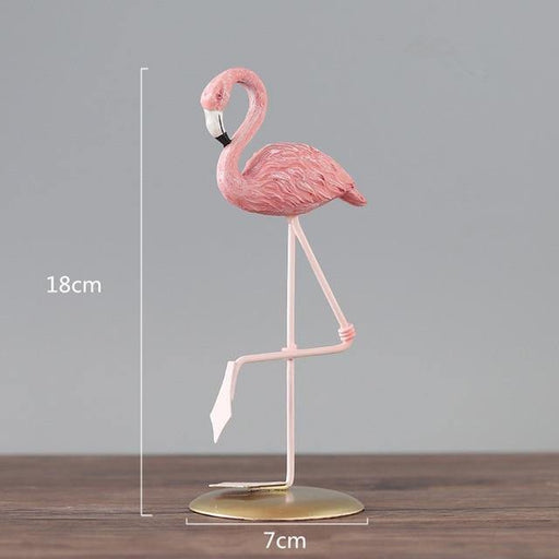 Nordic Style Flamingo Figurine - LuxVerve